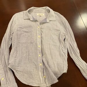 Madewell tie-in-the-back top, size small